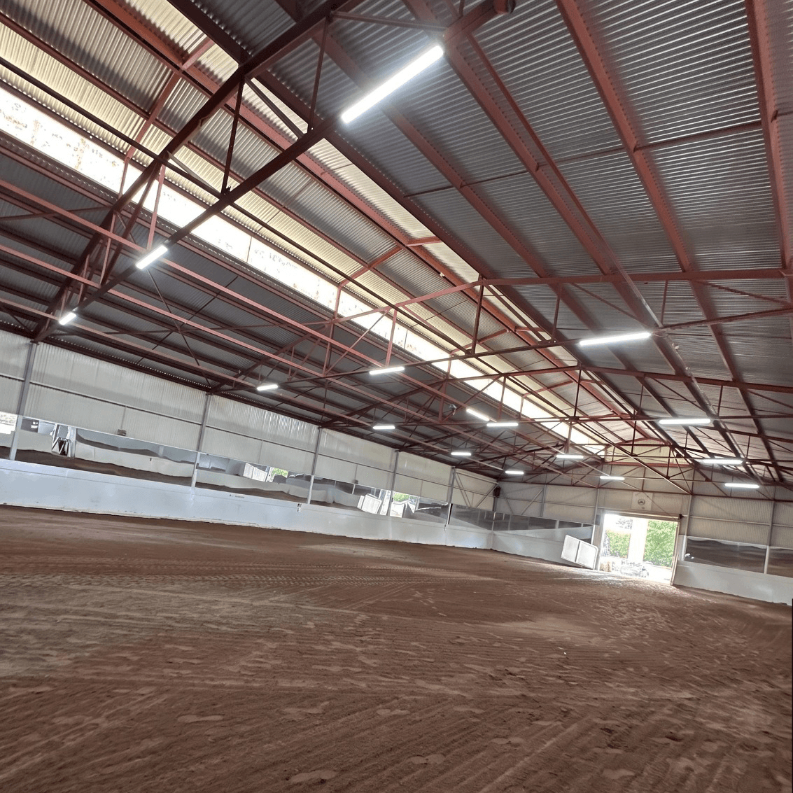 Horse riding arena